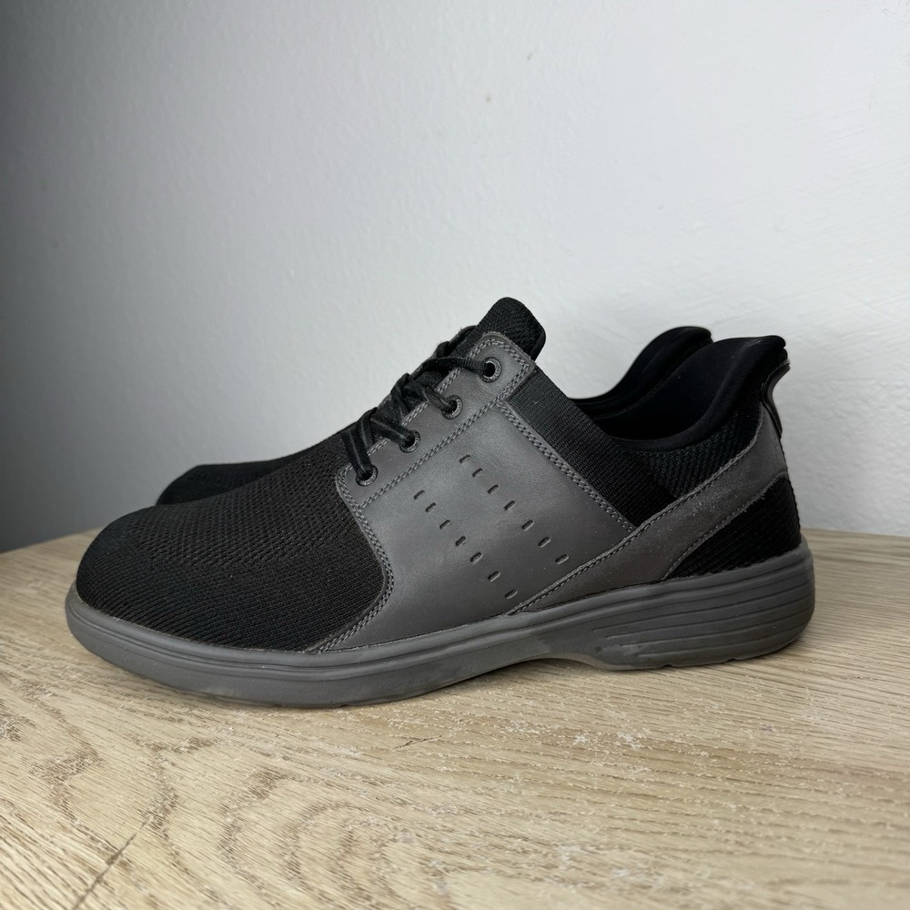 Orthofeet Siron Black Wide Toe Box Orthopedic Sneaker Mens Size 11.5 D